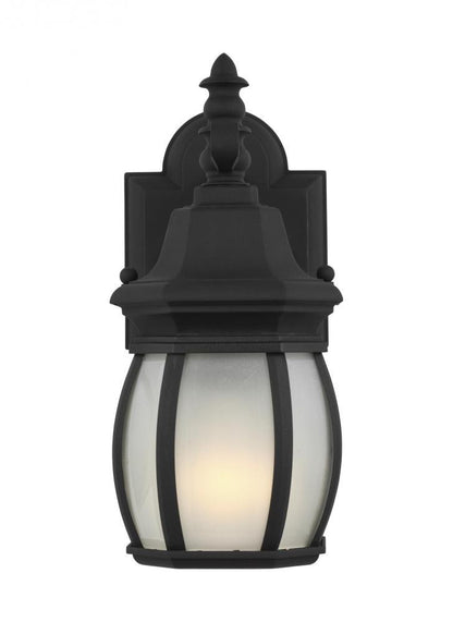 Generation Lighting Wynfield Small One Light Outdoor Wall Lantern Black