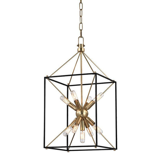 Hudson Valley Glendale Pendant Antique Brass
