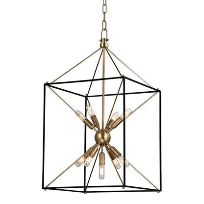Hudson Valley Glendale Pendant Antique Brass