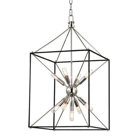 Hudson Valley Glendale Pendant Polished Nickel