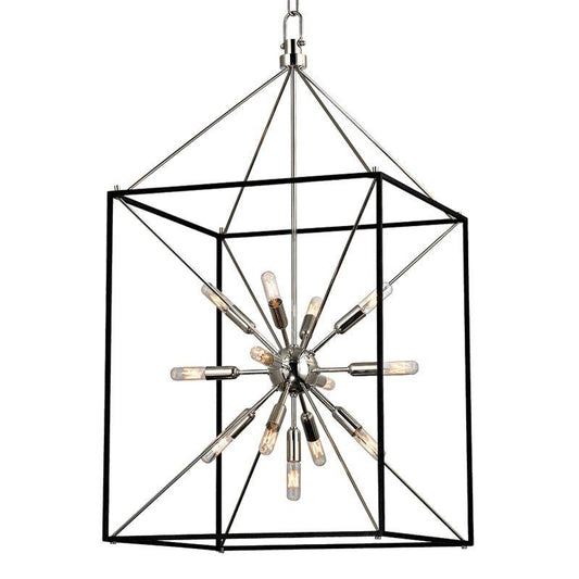 Hudson Valley Glendale Chandelier Polished Nickel