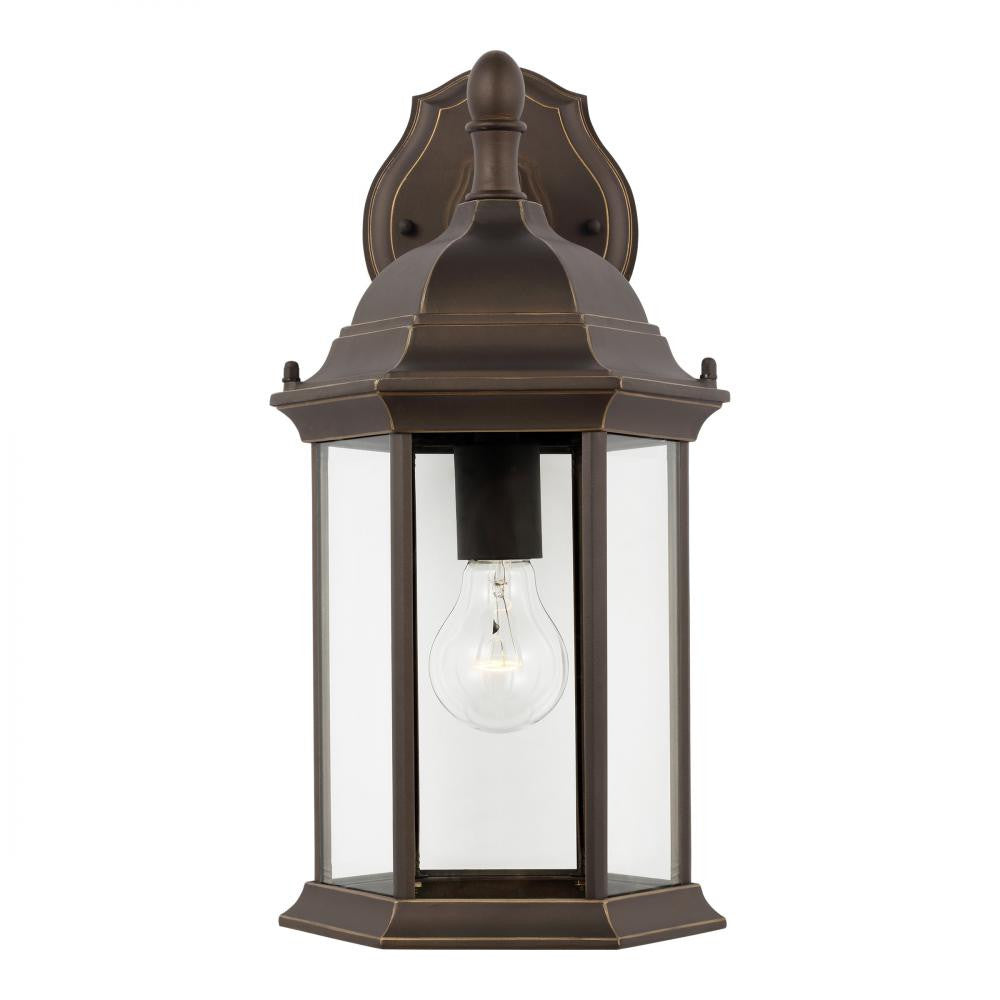 Generation Lighting Sevier Medium One Light Downlight Outdoor Wall L Antique Bronze