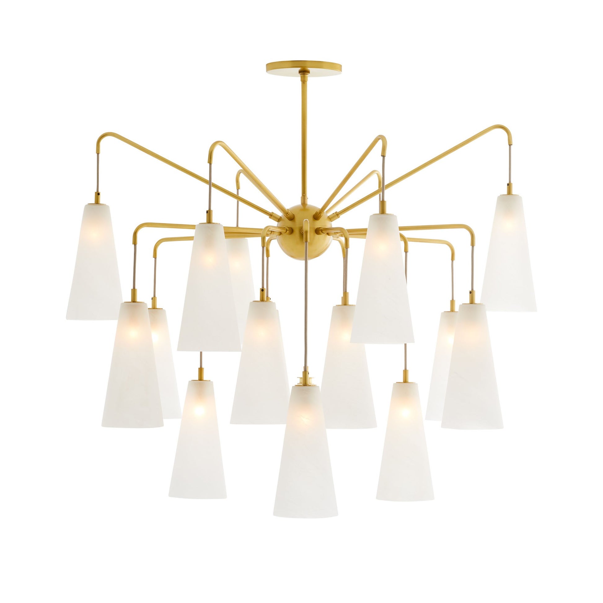 Arteriors Home Mika Chandelier White