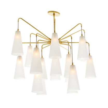 Arteriors Home Mika Chandelier White
