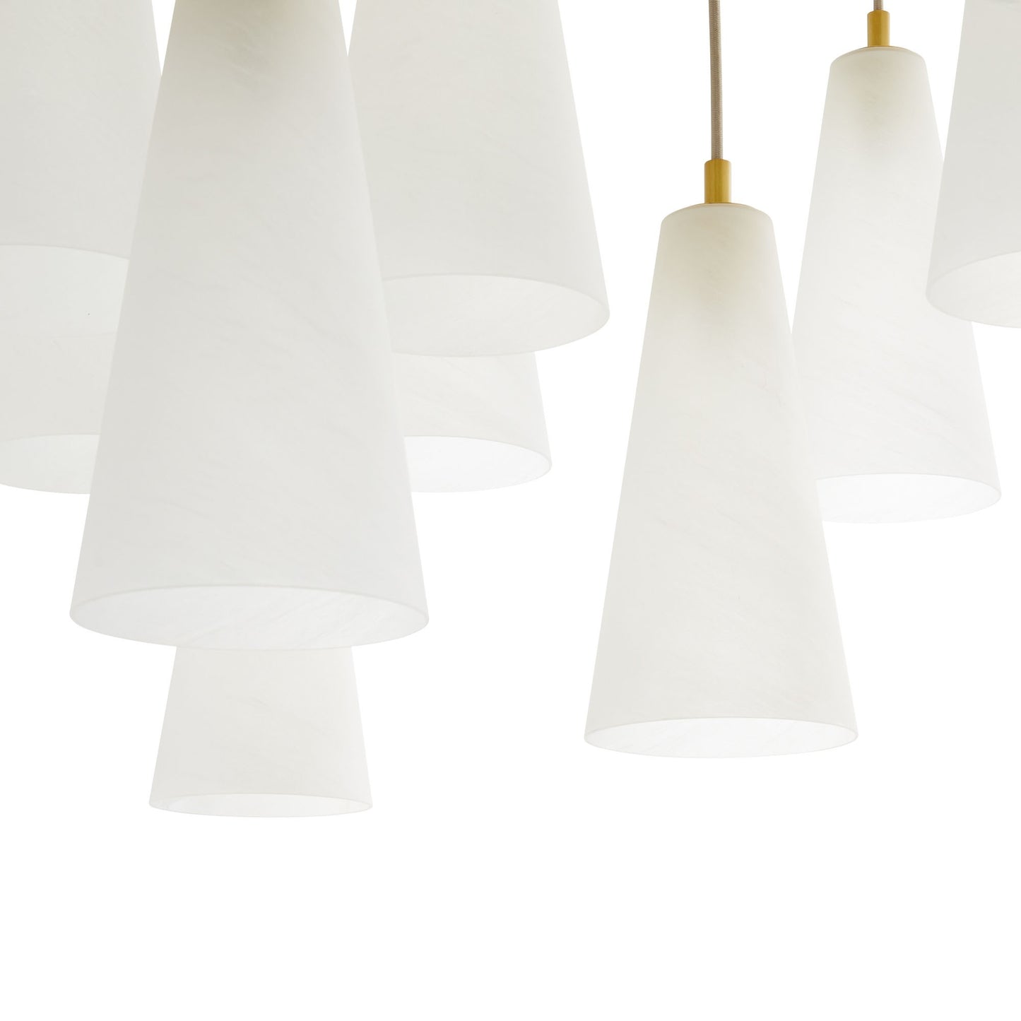 Arteriors Home Mika Chandelier White