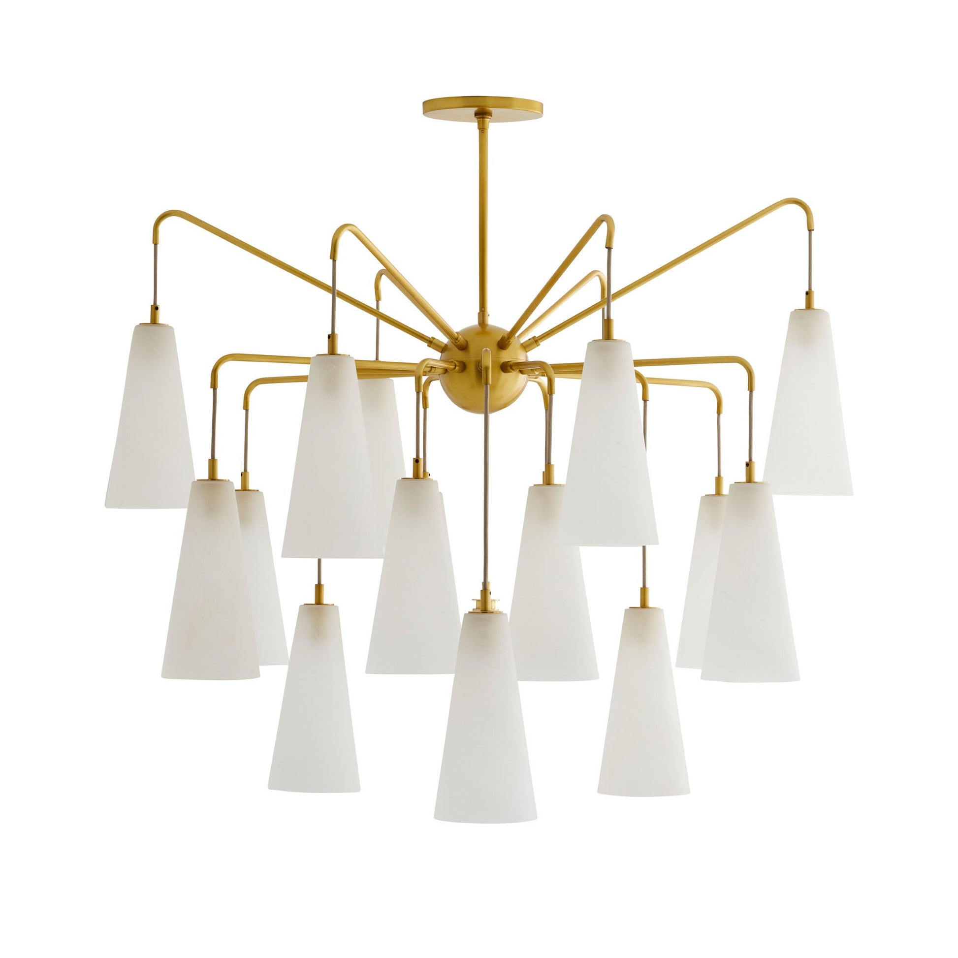 Arteriors Home Mika Chandelier White