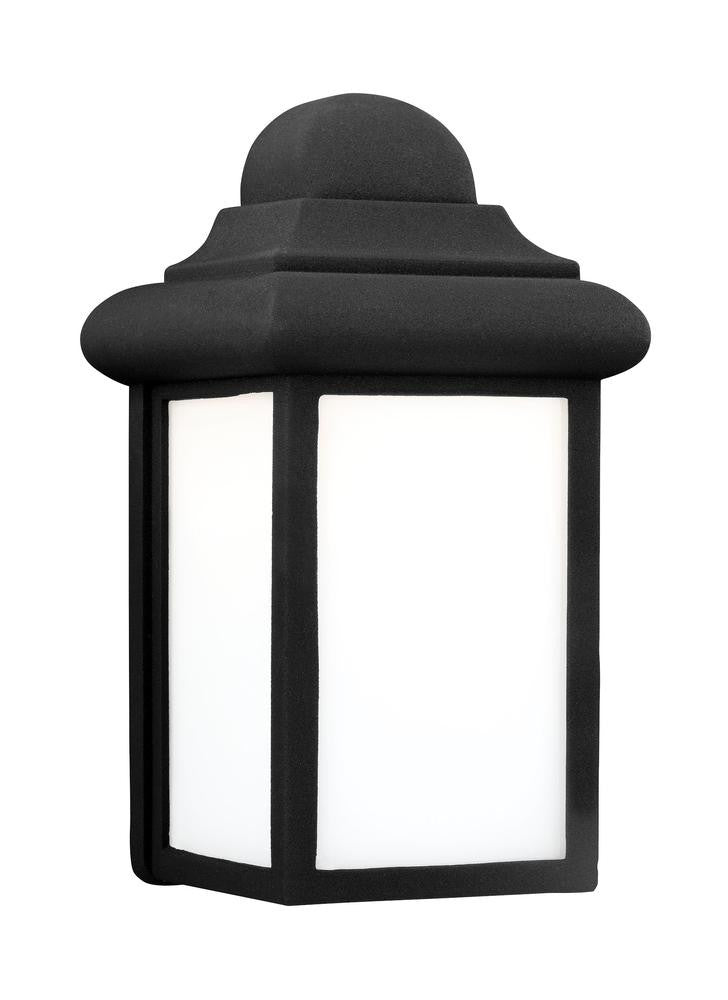 Generation Lighting Mullberry Hill One Light Outdoor Wall Lantern Black
