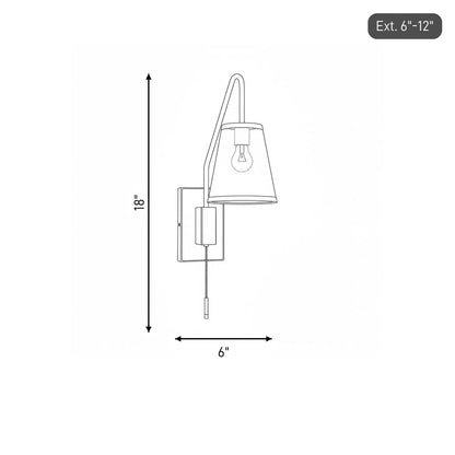Owen 1-Light Adjustable Wall Sconce