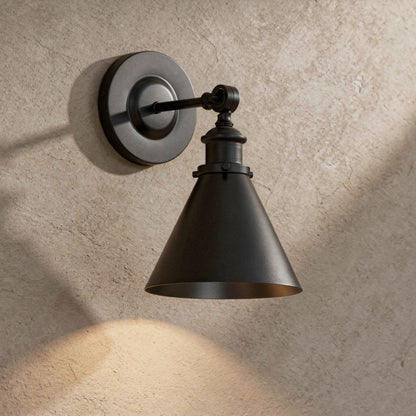 Glenn 1-Light Adjustable Wall Sconce in Classic Bronze