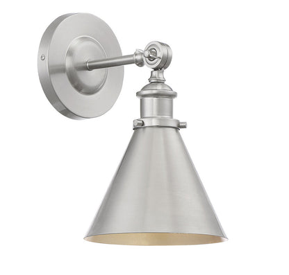 Savoy House Glenn Wall Sconce Satin Nickel