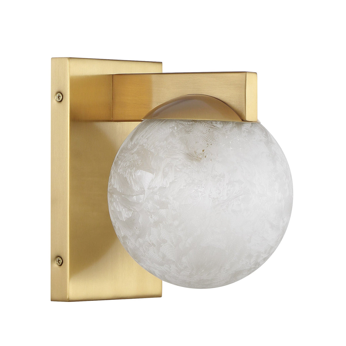 Darien 1-Light Wall Sconce Warm Brass