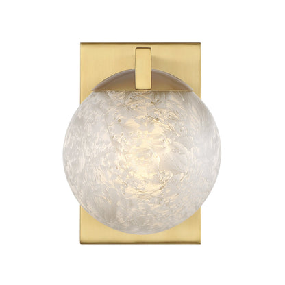 Darien 1-Light Wall Sconce Warm Brass