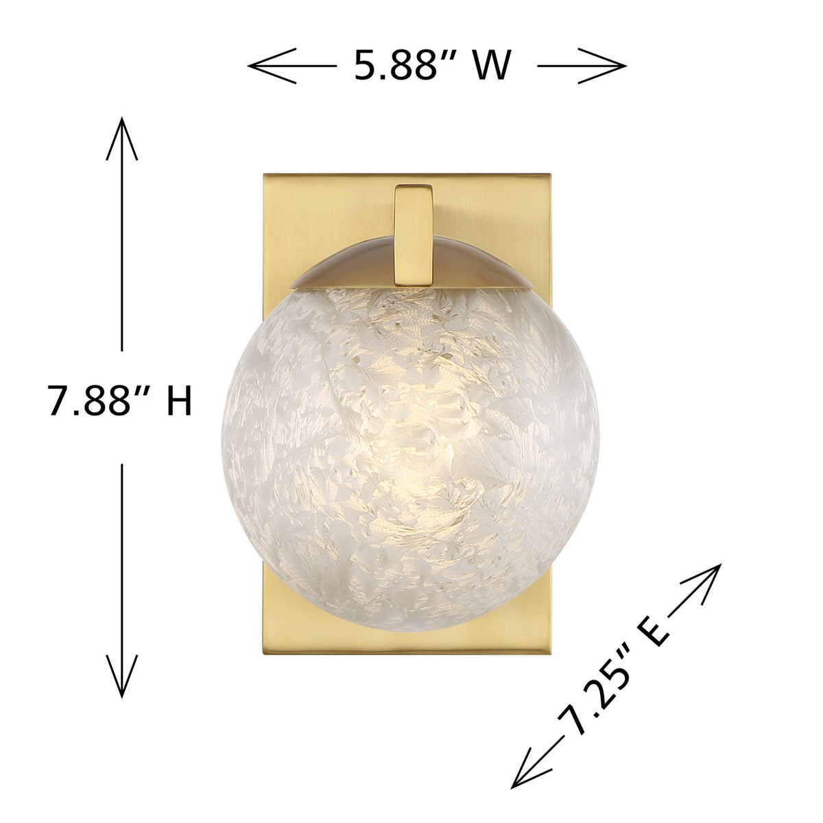 Savoy House Darien 1-Light Wall Sconce - alternate view