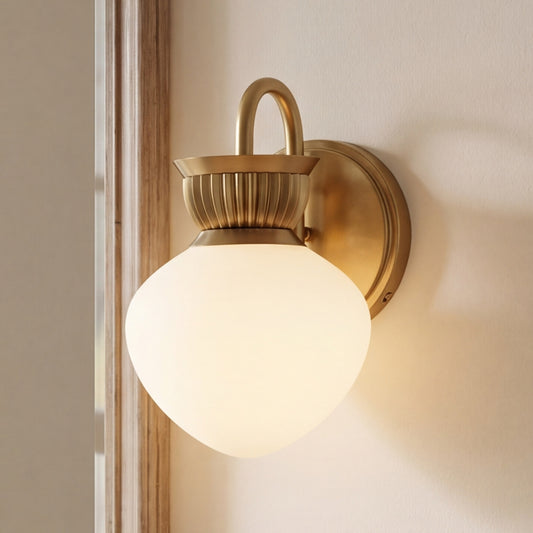 Savoy House Melbourne 1-Light Wall Sconce - Noble Brass