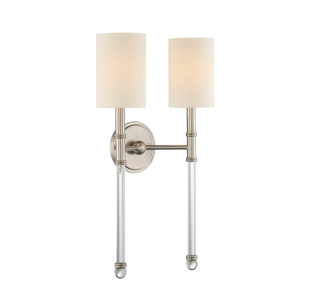 Savoy House Fremont 2-Light Wall Sconce Matte Black