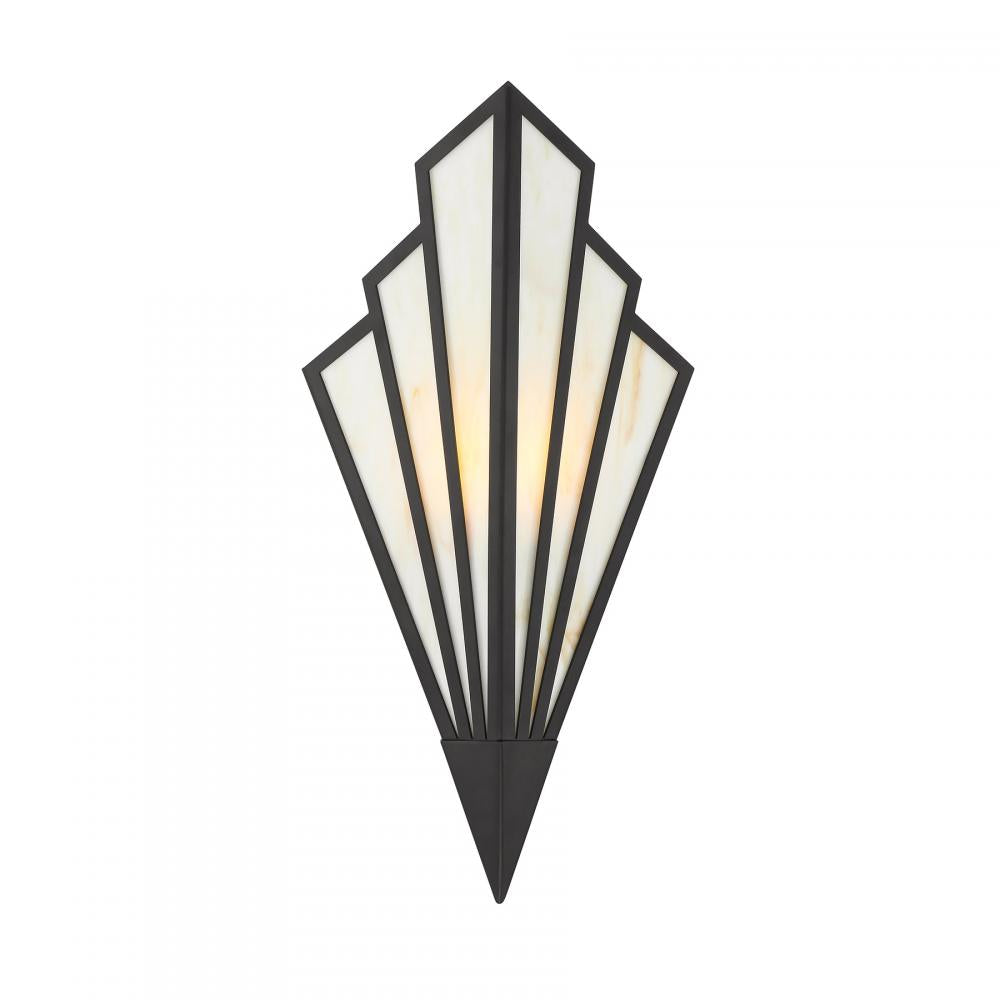 Savoy House Rivage 1-Light LED Wall Sconce - Matte Black