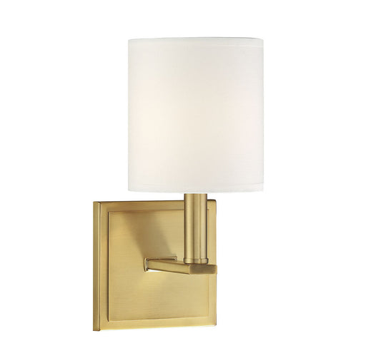 Savoy House Waverly Wall Sconce Satin Nickel