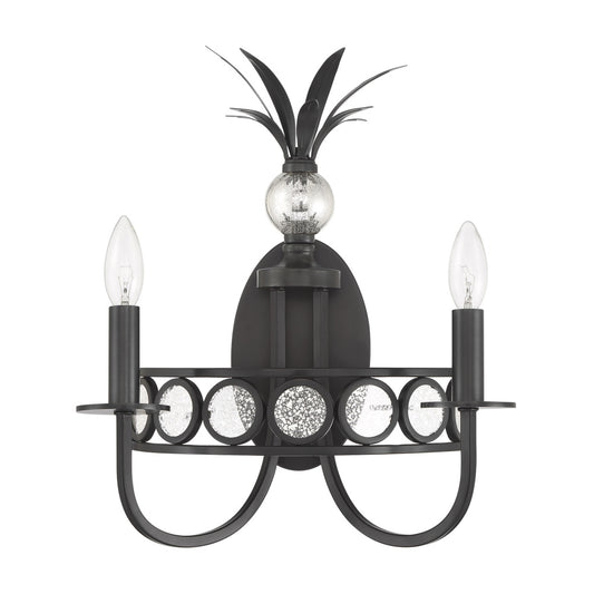 Savoy House Hearst 2-Light Wall Sconce - Noble Brass, view 2