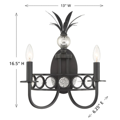 hearst 2 light wall sconce in 9 1207 2 128
