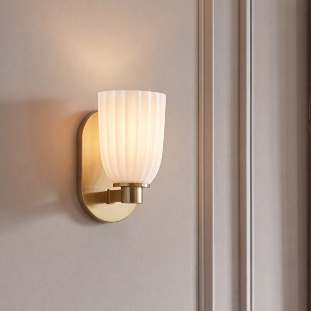 Savoy House Baldwin 1-Light Wall Wall Sconce - Noble Brass