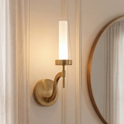 Savoy House Butler 1-Light Wall Sconce - Warm Brass