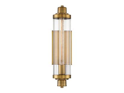 Savoy House Pike Wall Sconce Warm Brass