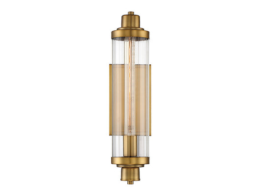 Savoy House Pike Wall Sconce Warm Brass
