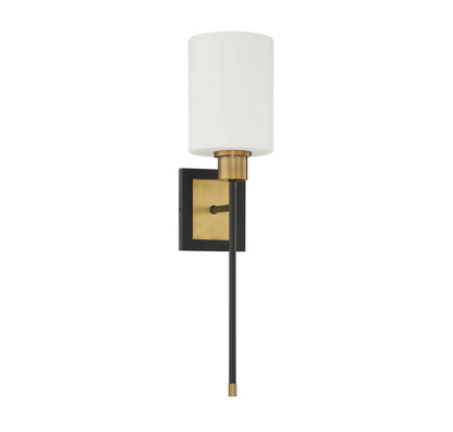 Alvara 1-Light Wall Sconce - Matte Black