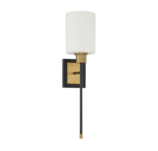 Alvara 1-Light Wall Sconce - Matte Black