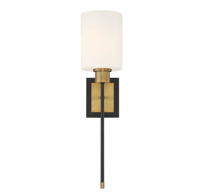 Alvara 1-Light Wall Sconce - Matte Black
