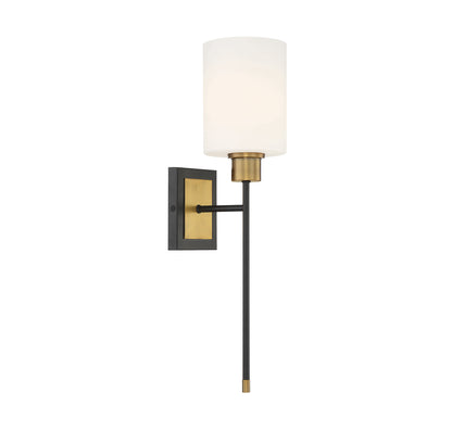 Alvara 1-Light Wall Sconce - Matte Black