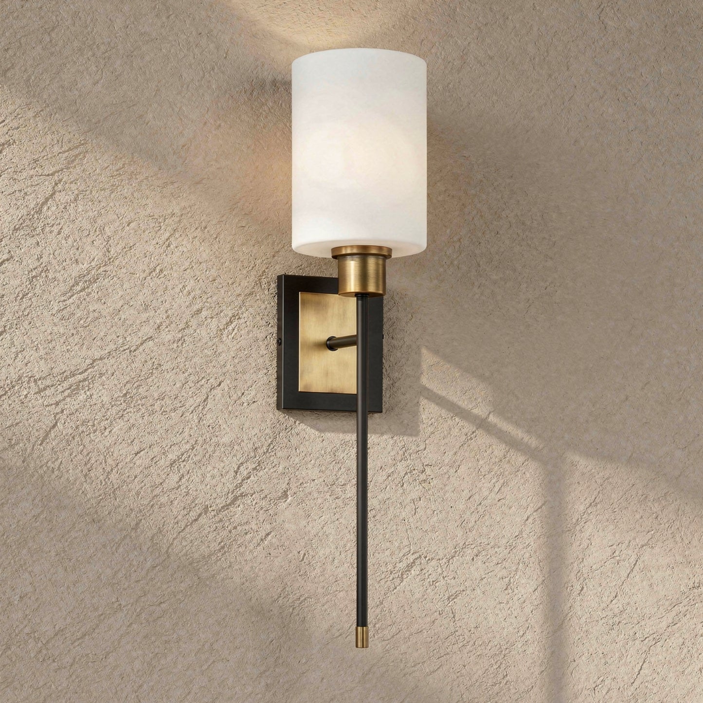Alvara 1-Light Wall Sconce - Matte Black