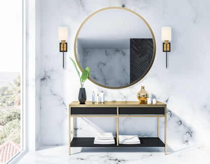 Alvara 1-Light Wall Sconce - Matte Black