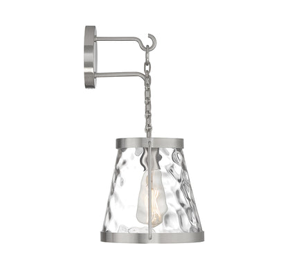 Crawford 1-Light Wall Sconce in Warm Brass
