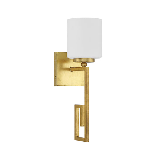 Quatrain 1-Light Wall Sconce - True Gold