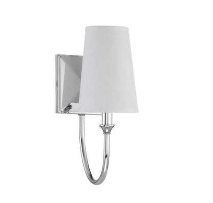 Cameron 1-Light Wall Sconce in Matte Black