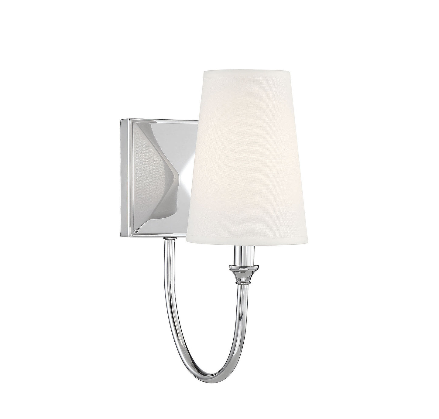Cameron 1-Light Wall Sconce in Matte Black