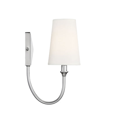 Cameron 1-Light Wall Sconce in Matte Black