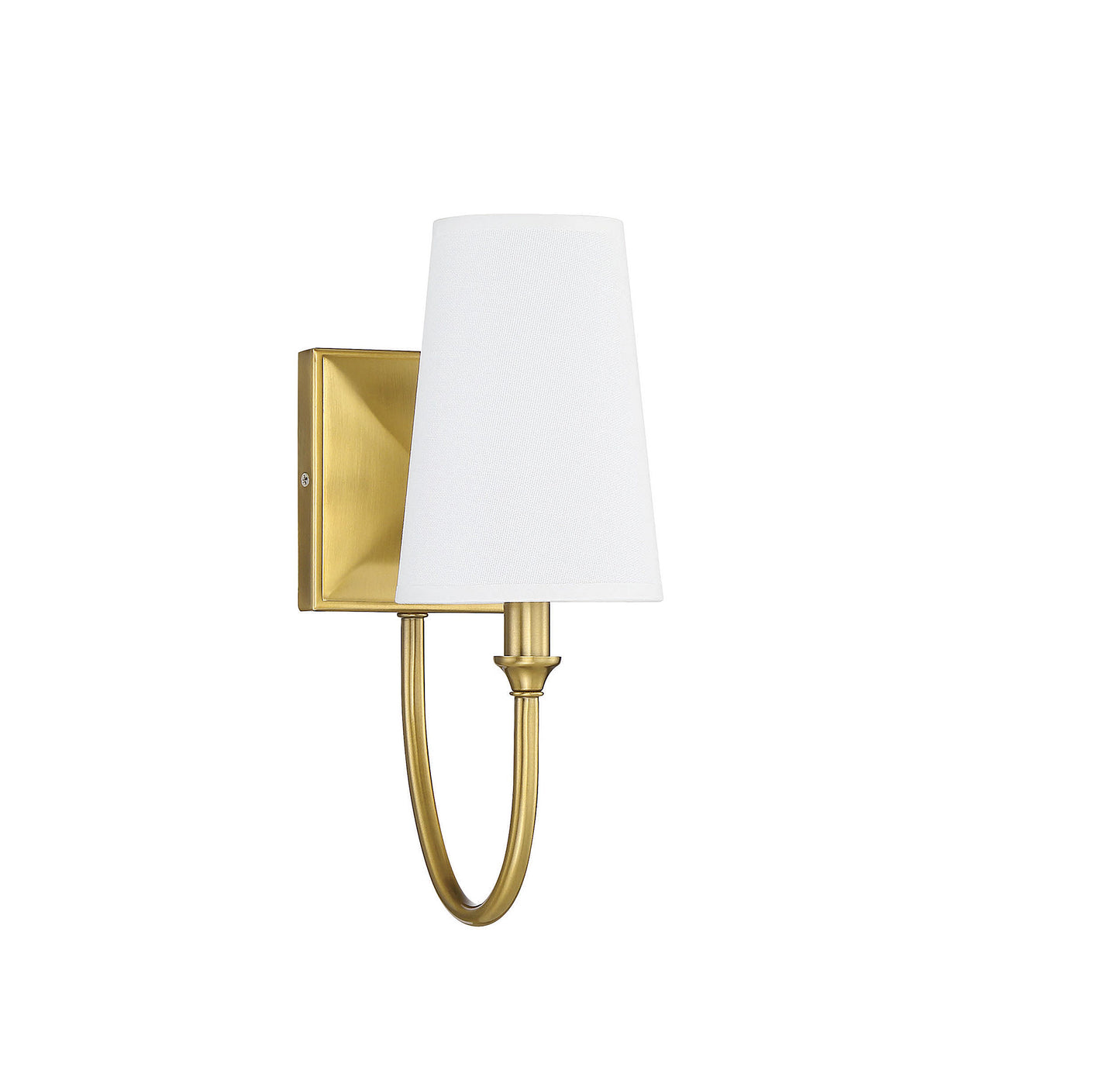 Cameron 1-Light Wall Sconce in Matte Black