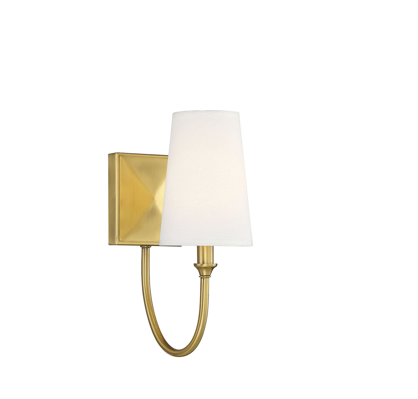 Cameron 1-Light Wall Sconce in Matte Black