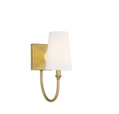 Cameron 1-Light Wall Sconce in Matte Black