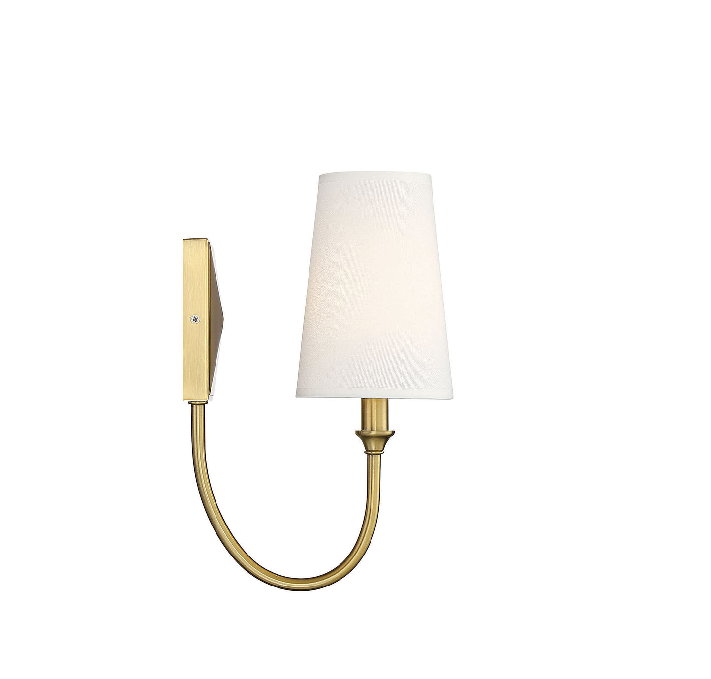 Cameron 1-Light Wall Sconce in Matte Black