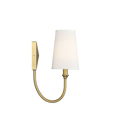 Cameron 1-Light Wall Sconce in Matte Black