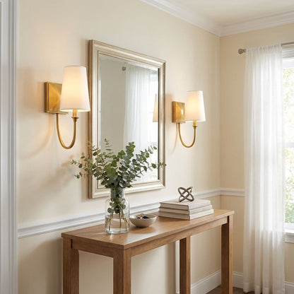Cameron 1-Light Wall Sconce in Matte Black