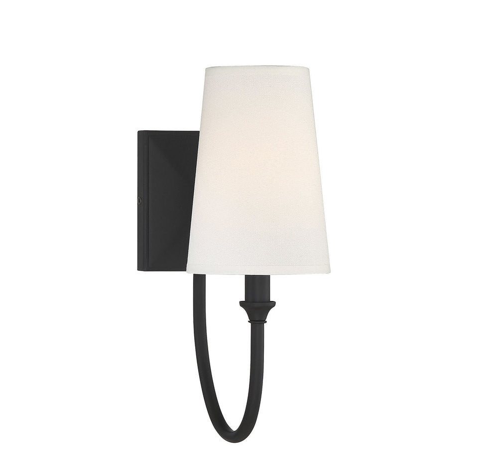 Savoy House Cameron Wall Sconce Matte Black