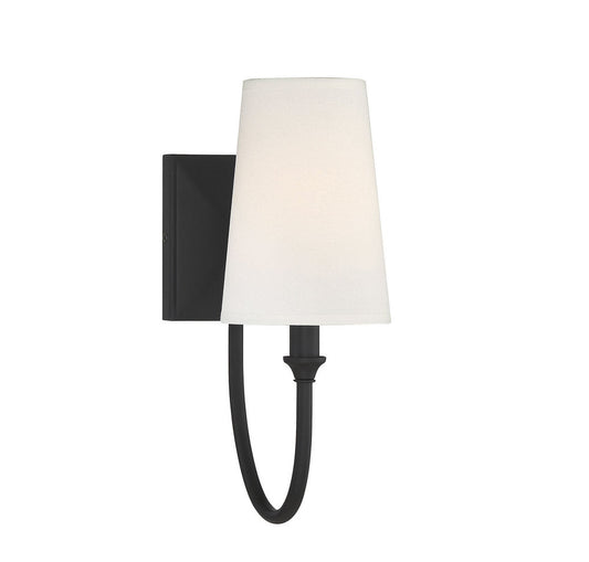 Savoy House Cameron Wall Sconce Matte Black