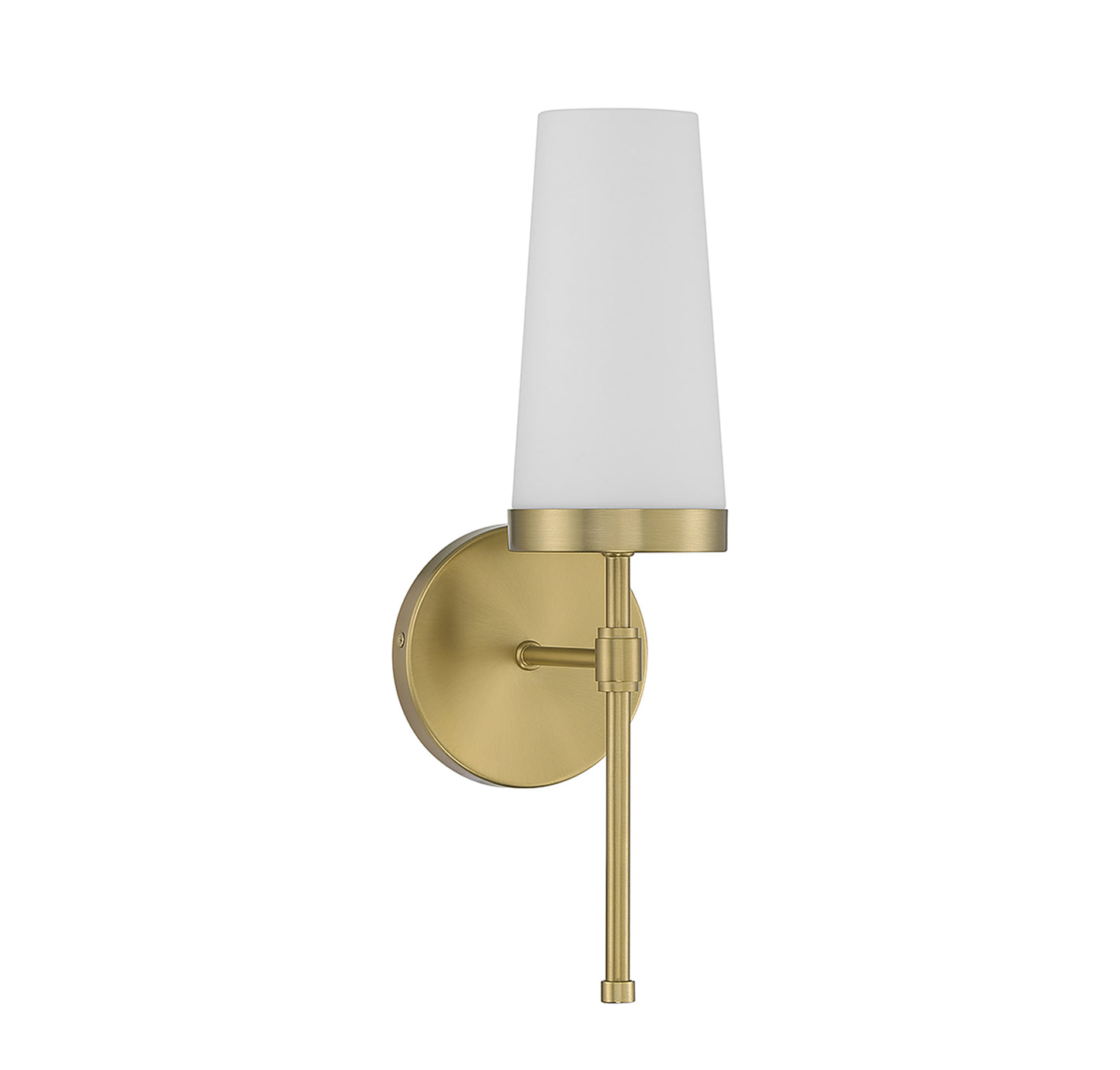 Haynes 1-Light Wall Sconce in Warm Brass