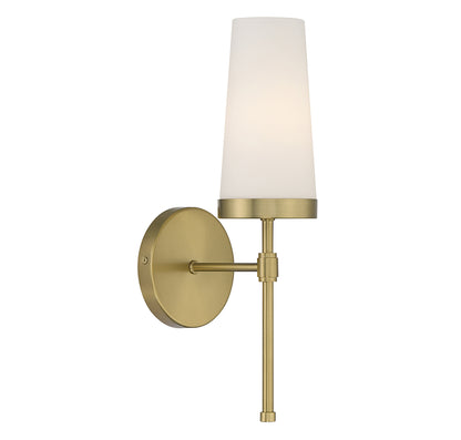 Haynes 1-Light Wall Sconce in Warm Brass