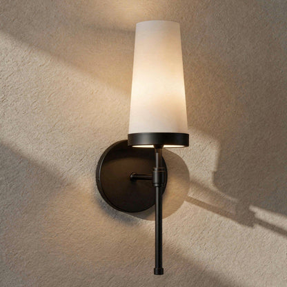 Haynes 1-Light Wall Sconce in Warm Brass