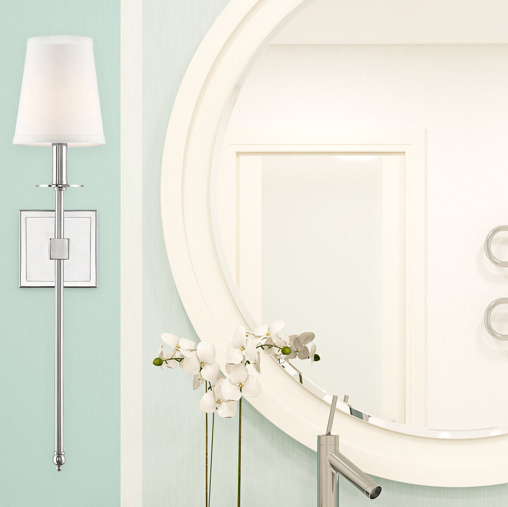Savoy House Monroe 20-in Wall Sconce Classic Bronze